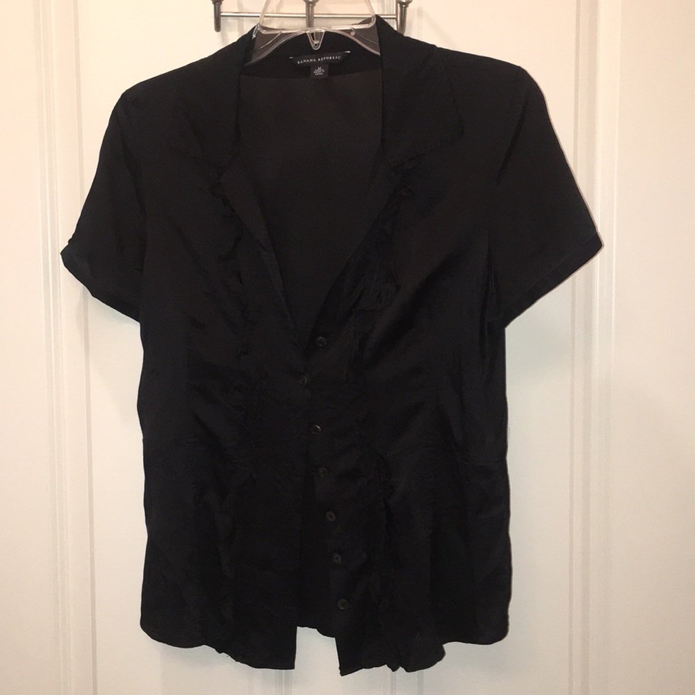 Banana Republic Ruffled Blouse